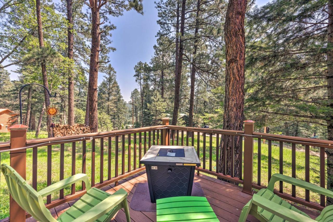Casa Verde Cabin With Fire Pit 4 Mi To Ski Cloudcroft Esterno foto