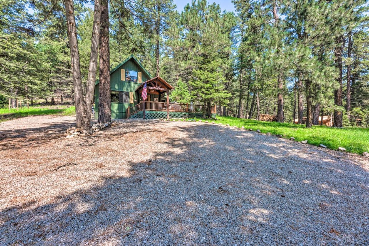 Casa Verde Cabin With Fire Pit 4 Mi To Ski Cloudcroft Esterno foto