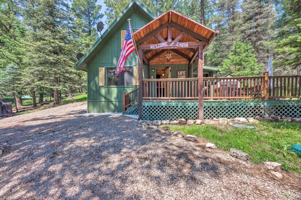 Casa Verde Cabin With Fire Pit 4 Mi To Ski Cloudcroft Esterno foto
